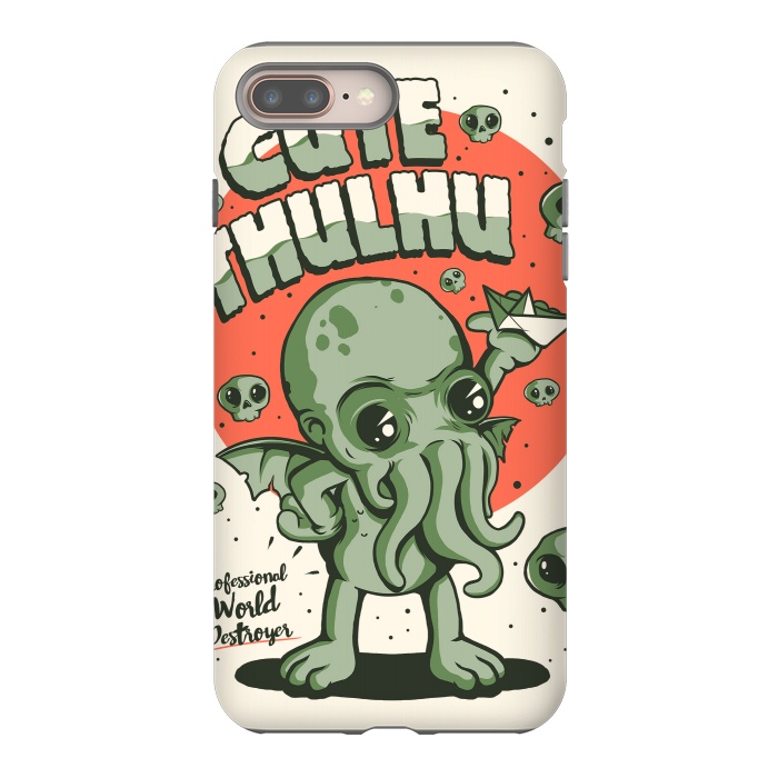 iPhone 8 plus StrongFit Cutethulhu! by Ilustrata