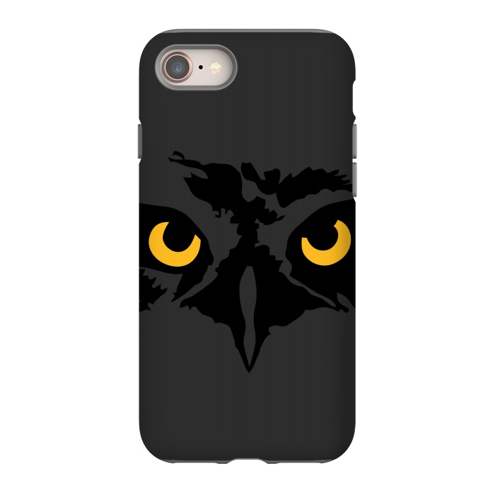 iPhone 8 StrongFit Dark Owl by Majoih