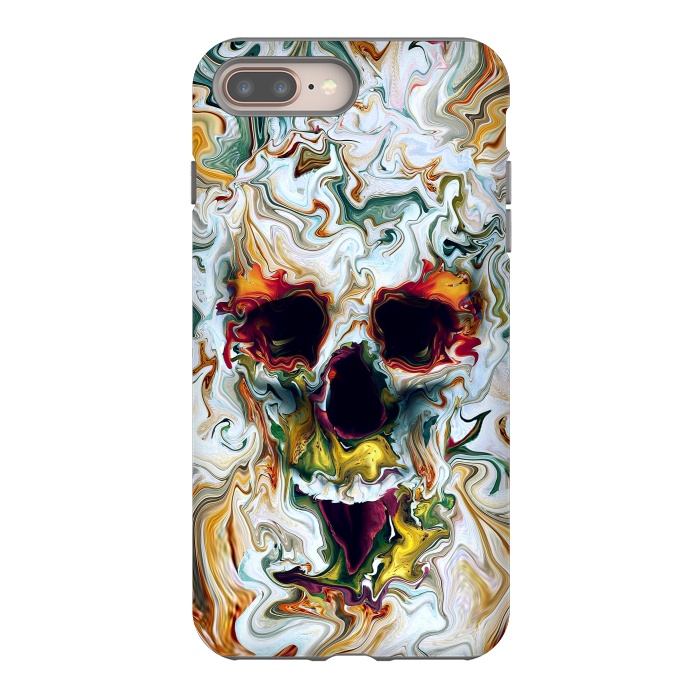 iPhone 8 plus StrongFit Skull by Riza Peker