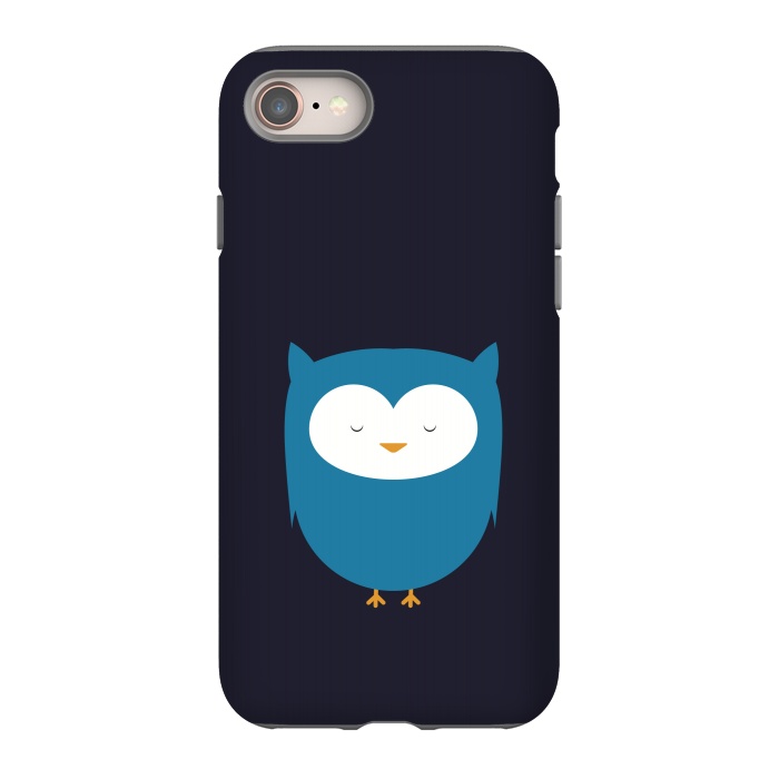 iPhone 8 StrongFit cute owl standing by TMSarts