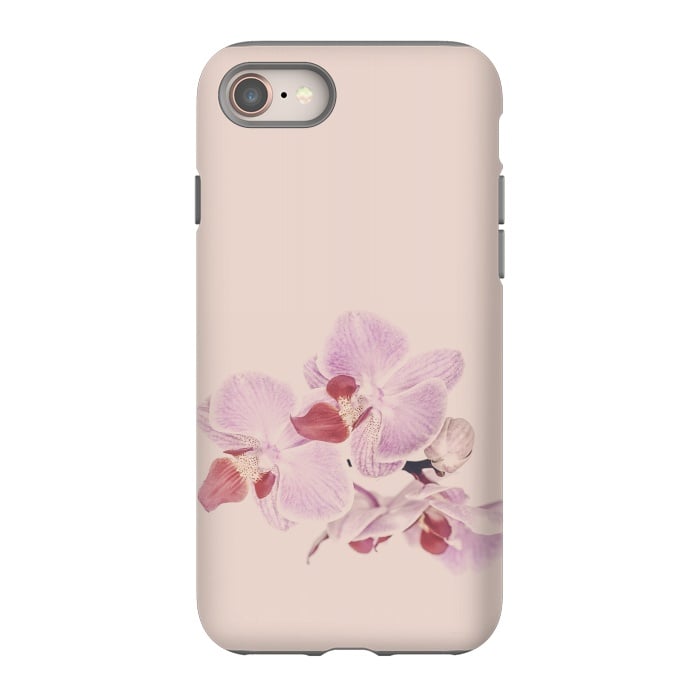 iPhone 8 StrongFit Orchid In Soft Pastel Pink by Andrea Haase