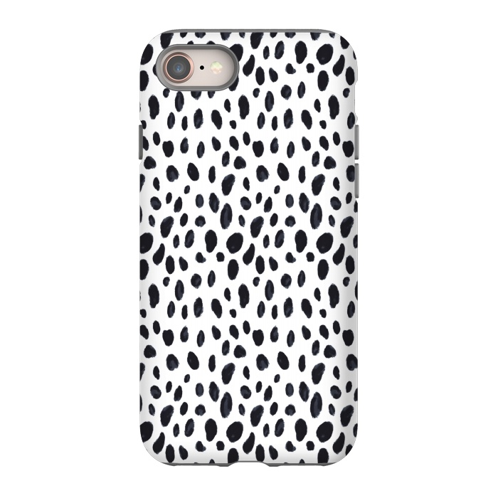 iPhone 8 StrongFit Polka Dots DSN by Joanna Vog