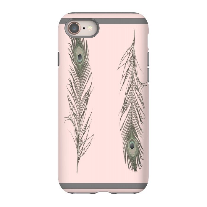 iPhone 8 StrongFit Feather Style by Joanna Vog