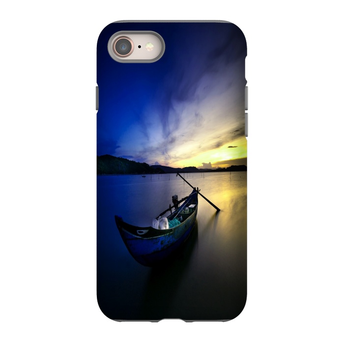 iPhone 8 StrongFit Lonely Sunset by Joanna Vog