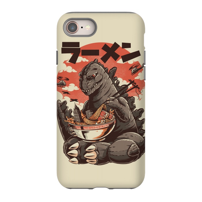 iPhone 8 StrongFit Kaiju's Ramen by Ilustrata