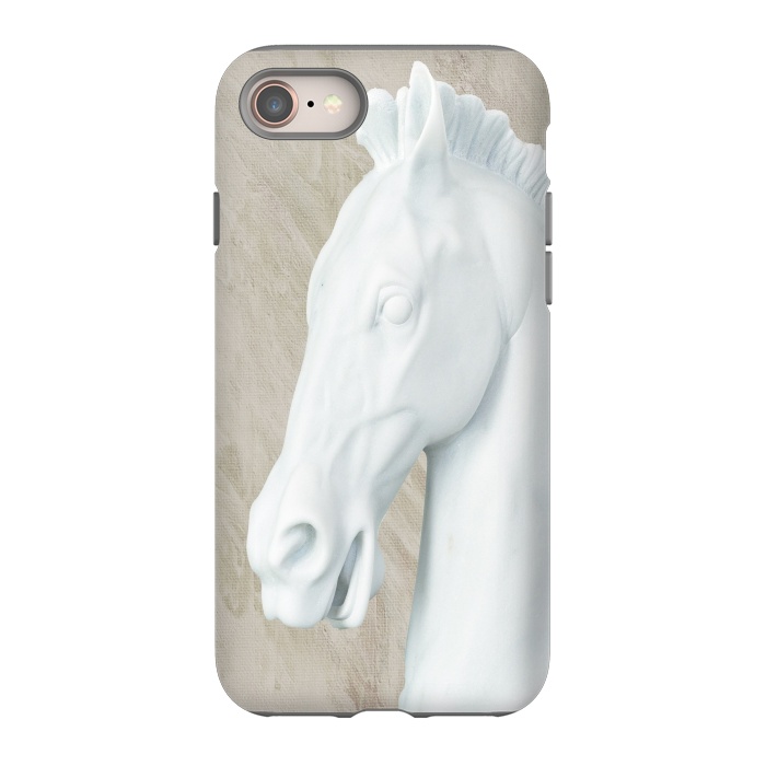 iPhone 8 StrongFit Ancient Sculpture Horse Decor  by Joanna Vog