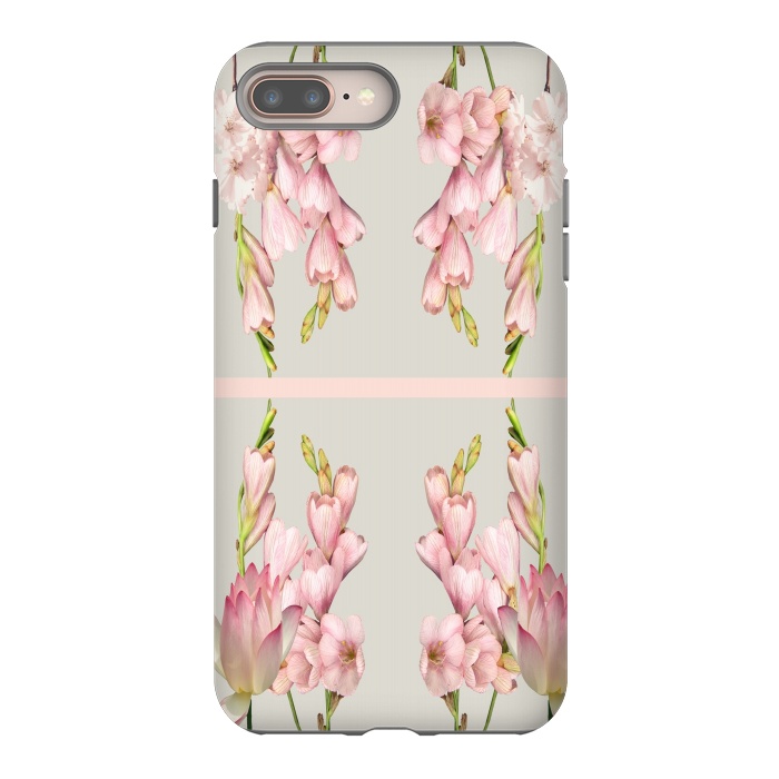 iPhone 8 plus StrongFit Pink Aura Design by Joanna Vog