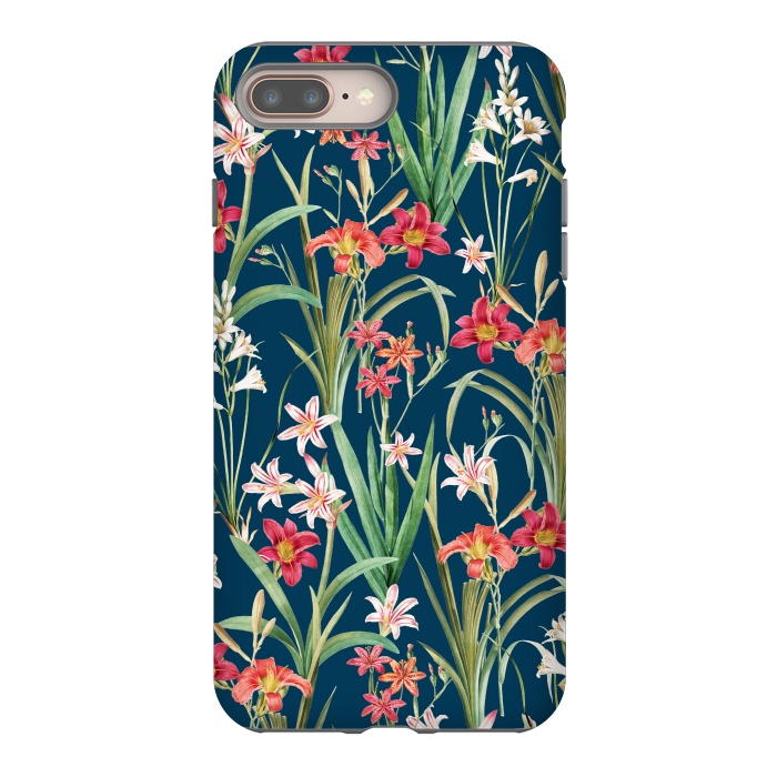 iPhone 8 plus StrongFit Blossom Botanical by Uma Prabhakar Gokhale