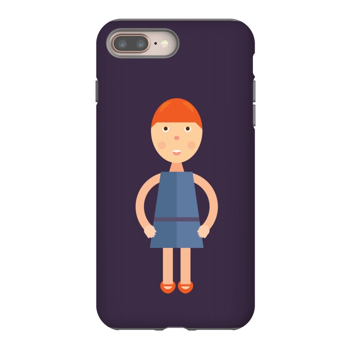 iPhone 8 plus StrongFit little girl standing by TMSarts