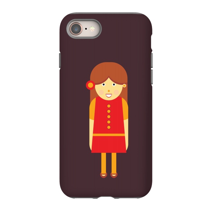 iPhone 8 StrongFit baby girl casual by TMSarts