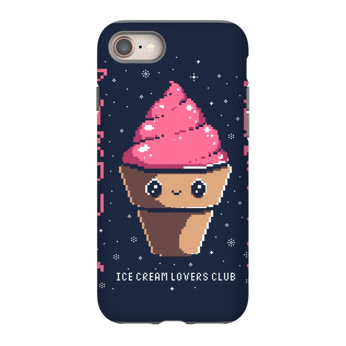 iPhone 8 StrongFit Ice cream lovers club by Ilustrata