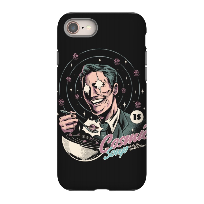 iPhone 8 StrongFit Cosmic Soup by Ilustrata