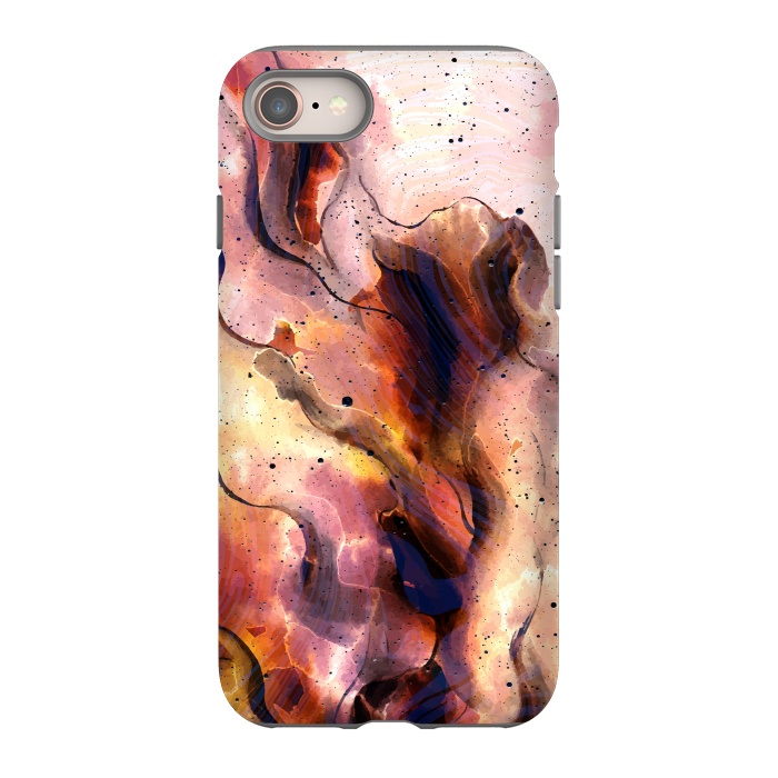 iPhone 8 StrongFit Burning Waves by Creativeaxle