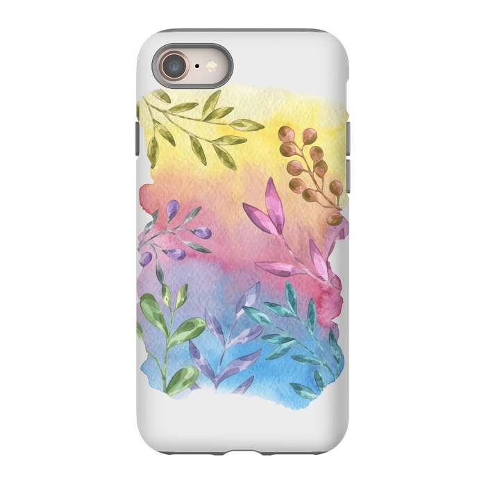 iPhone 8 StrongFit Shades of Leaves by Creativeaxle