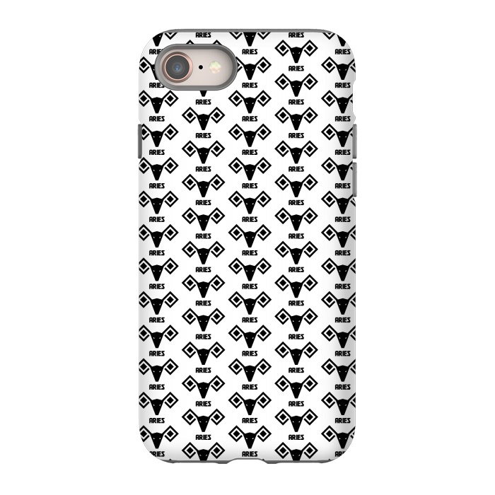 iPhone 8 StrongFit aries astrology pattern by TMSarts