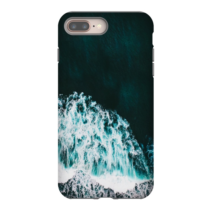 iPhone 8 plus StrongFit WaVes Land by Joanna Vog