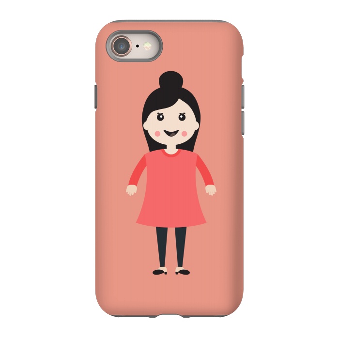 iPhone 8 StrongFit young girl smiling by TMSarts