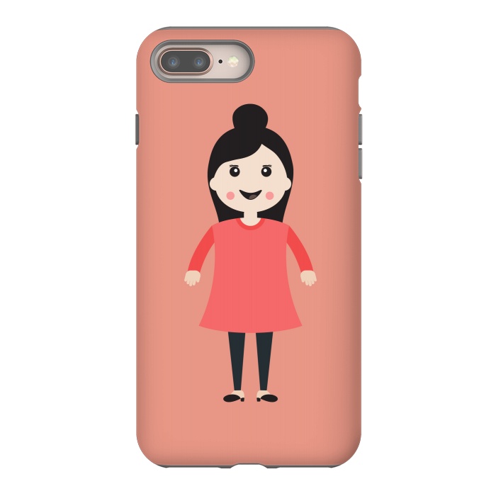 iPhone 8 plus StrongFit young girl smiling by TMSarts