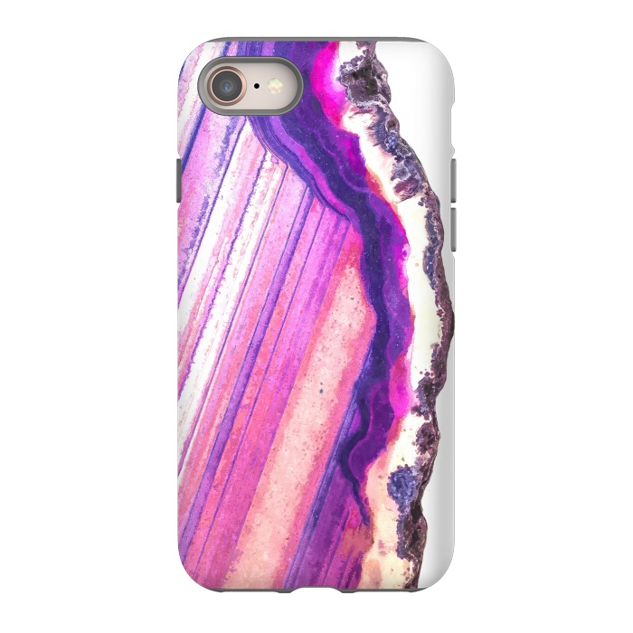 iPhone 8 StrongFit Violet Agate Illustration by Alemi