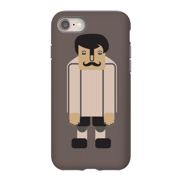 iPhone 8 StrongFit tall skinny man by TMSarts