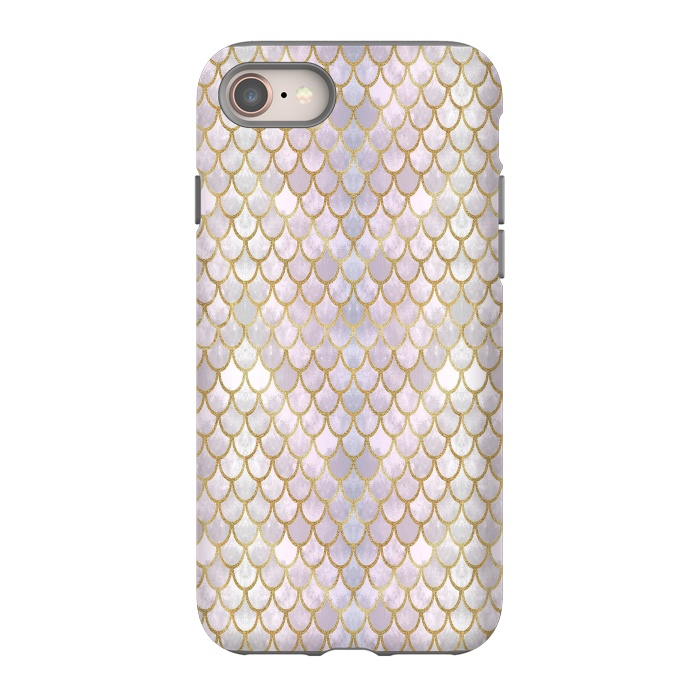 iPhone 8 StrongFit Pretty Mermaid Scales 40 by Angelika Parker