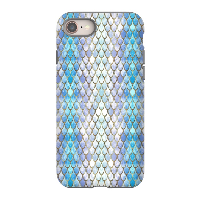 iPhone 8 StrongFit Pretty Mermaid Scales 41 by Angelika Parker