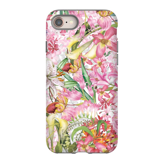 iPhone 8 StrongFit Flower Jungle by  Utart