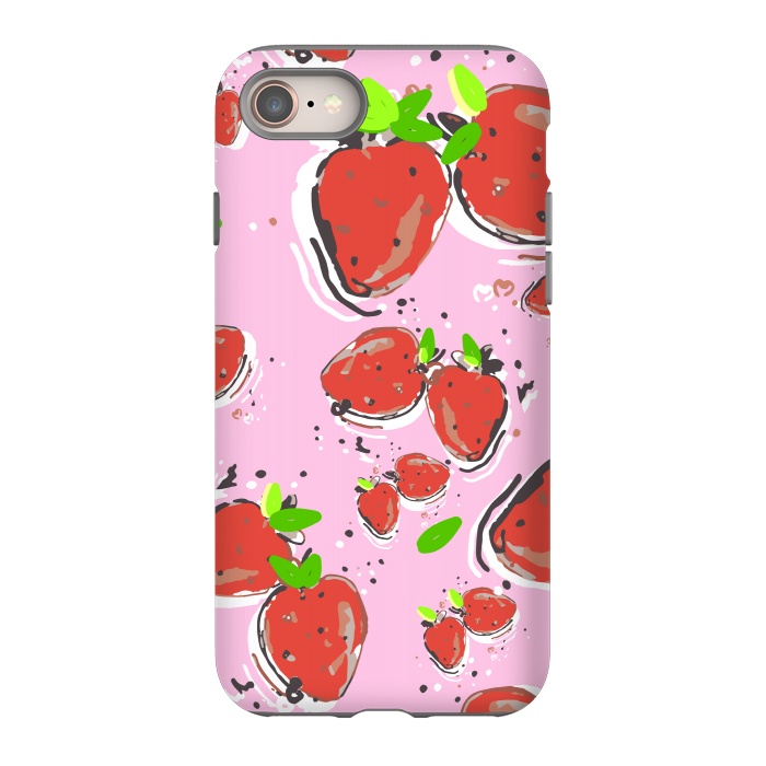 iPhone 8 StrongFit Strawberry Crush New by MUKTA LATA BARUA