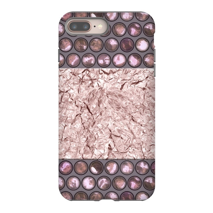 iPhone 8 plus StrongFit Rose Gold Shiny Elegance by Andrea Haase