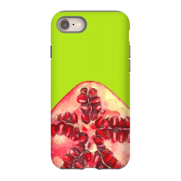 iPhone 8 StrongFit Pomegranate Tropical Fruit by Alemi