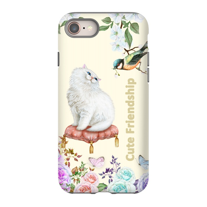 iPhone 8 StrongFit Cute Friendship by Creativeaxle