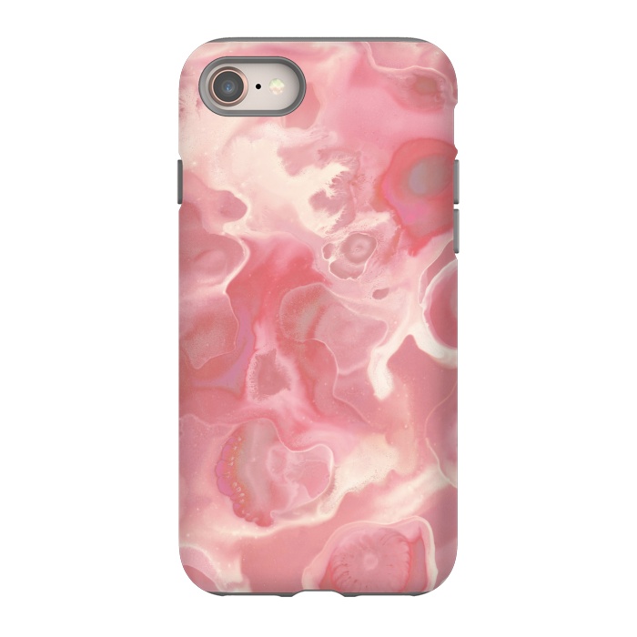 iPhone 8 StrongFit Melted Strawberry Cream by Micklyn Le Feuvre