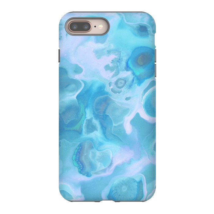 iPhone 8 plus StrongFit Lavender's Blue by Micklyn Le Feuvre