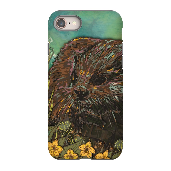 iPhone 8 StrongFit Otter by Lotti Brown