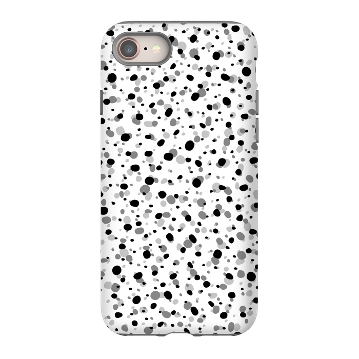 iPhone 8 StrongFit Black Dots by Majoih