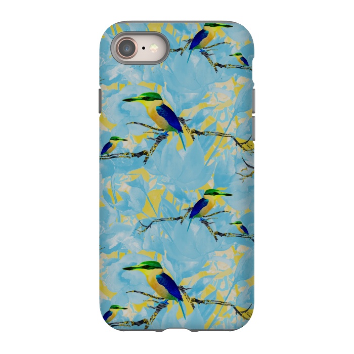 iPhone 8 StrongFit Cool kingfishers by Kashmira Baheti