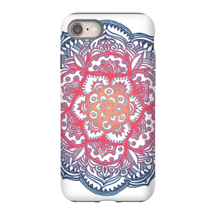 iPhone 8 StrongFit Radiant Medallion Doodle by Micklyn Le Feuvre