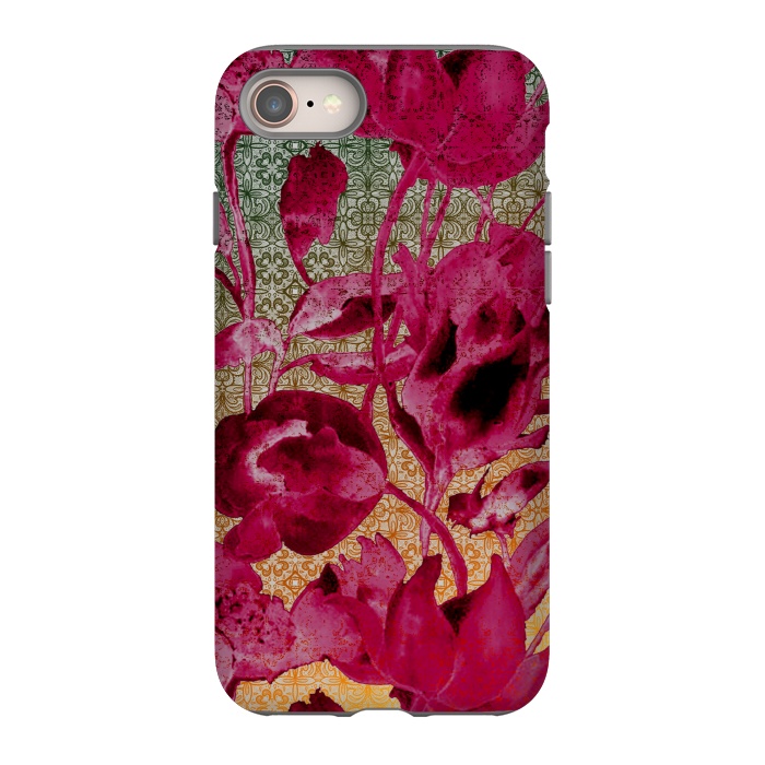iPhone 8 StrongFit Lacey floral by Kashmira Baheti
