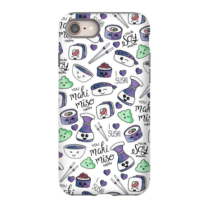 iPhone 8 StrongFit Galaxy Sushi by gingerlique