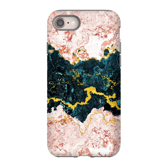 iPhone 8 StrongFit Abstract Marble I by Art Design Works