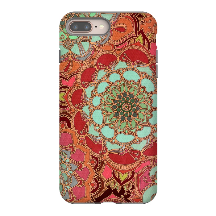 iPhone 8 plus StrongFit Baroque Obsession by Micklyn Le Feuvre