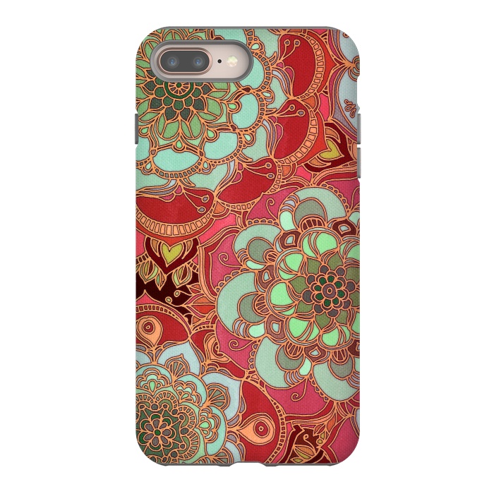 iPhone 8 plus StrongFit Baroque Obsession 2 by Micklyn Le Feuvre