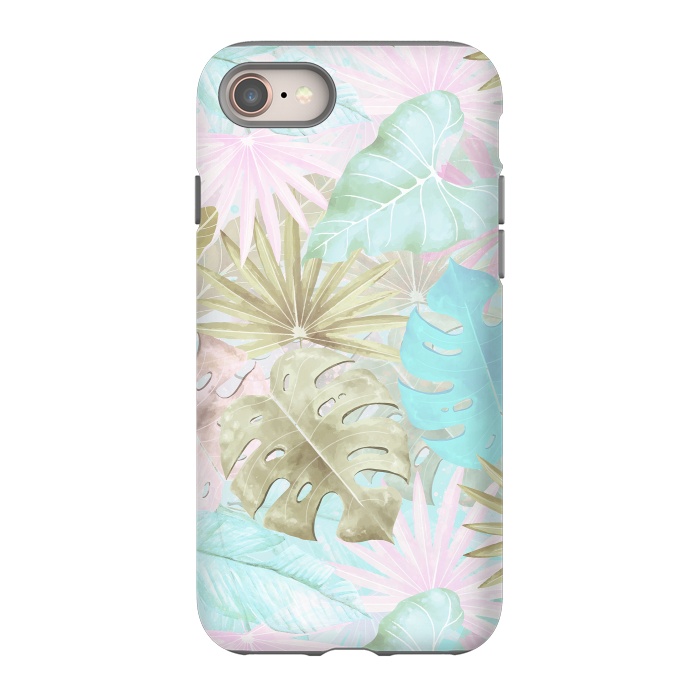 iPhone 8 StrongFit My Sepia Aloha Jungle Garden by  Utart