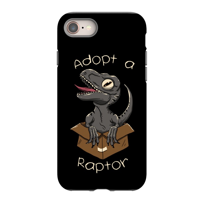 iPhone 8 StrongFit Adopt a Raptor by Vincent Patrick Trinidad
