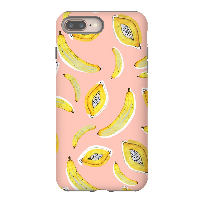 iPhone 8 plus StrongFit Banana Love by MUKTA LATA BARUA