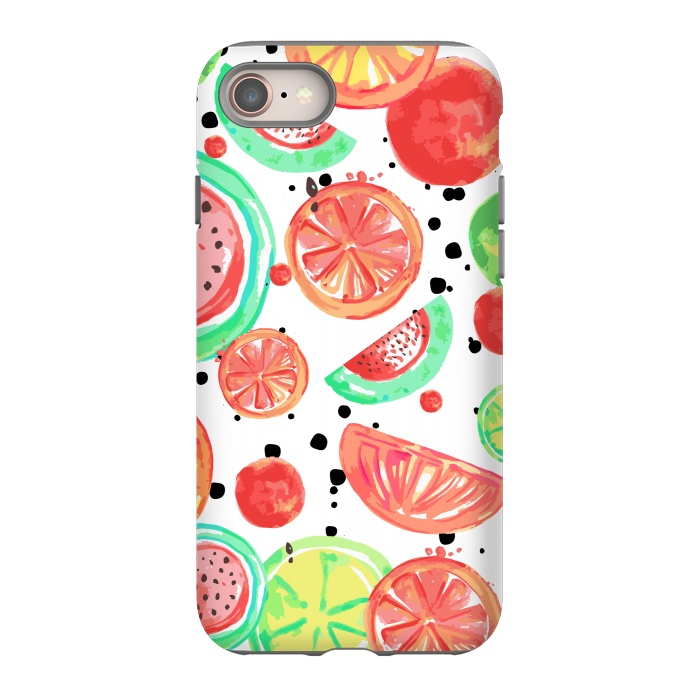 iPhone 8 StrongFit Summer Fruit Crush by MUKTA LATA BARUA