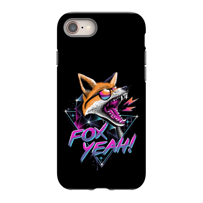 iPhone 8 StrongFit Fox Yeah! by Vincent Patrick Trinidad