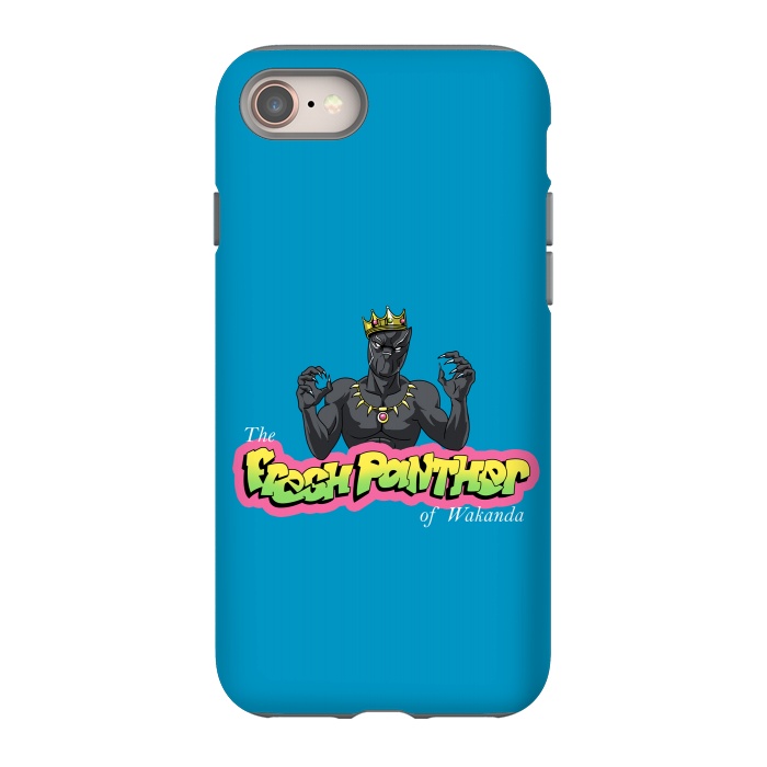 iPhone 8 StrongFit The Fresh Panther of Wakanda by Vincent Patrick Trinidad