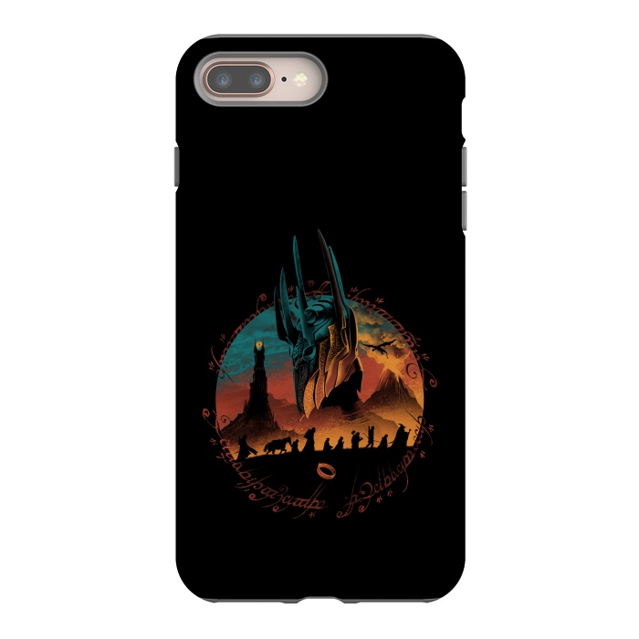 iPhone 8 plus StrongFit Middle Earth Quest by Vincent Patrick Trinidad