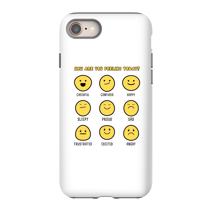 iPhone 8 StrongFit how are you feeling today by TMSarts